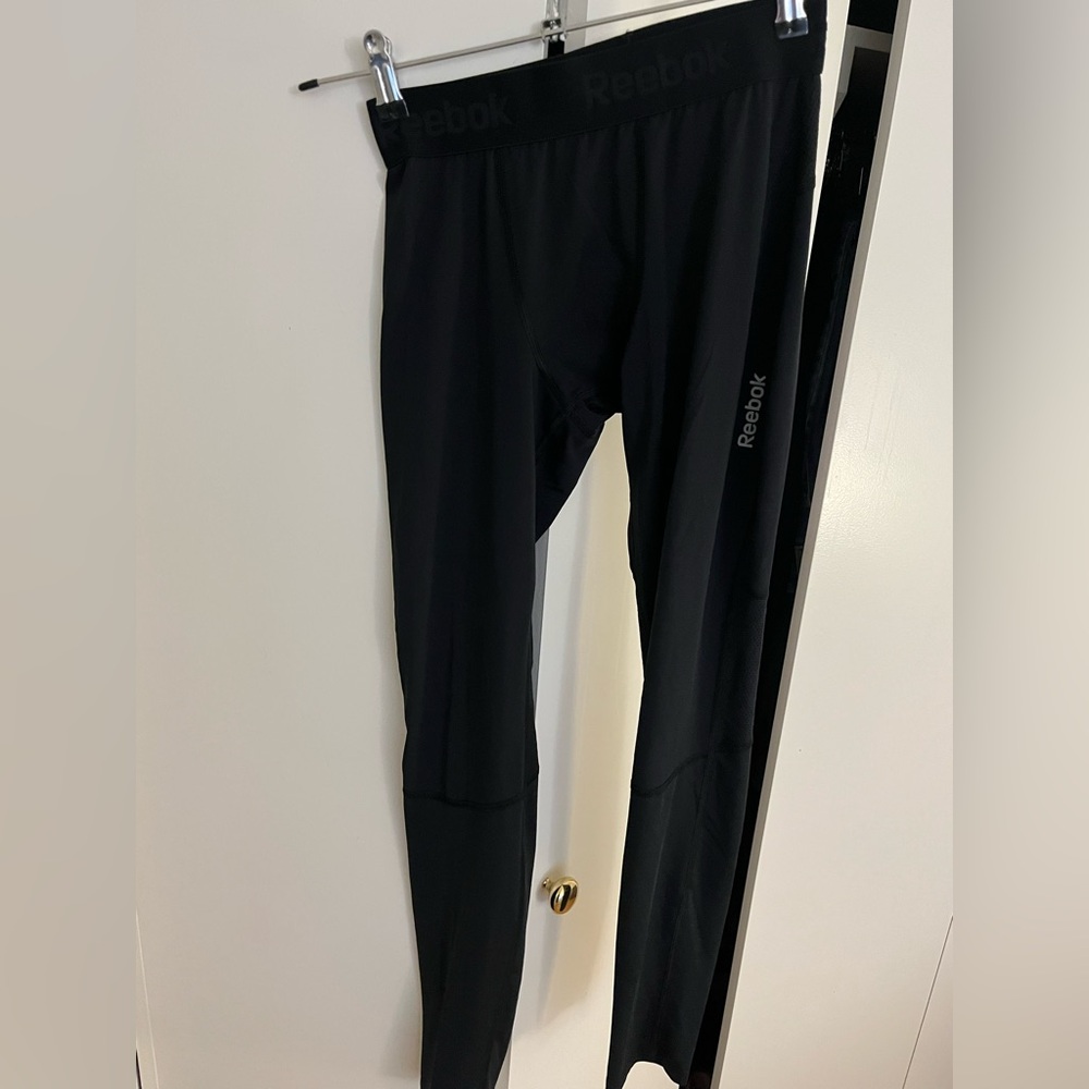 Reebok Jet Black Performance Leggings